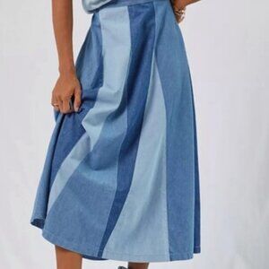 Anthropologie Love the Label Maxi Skirt